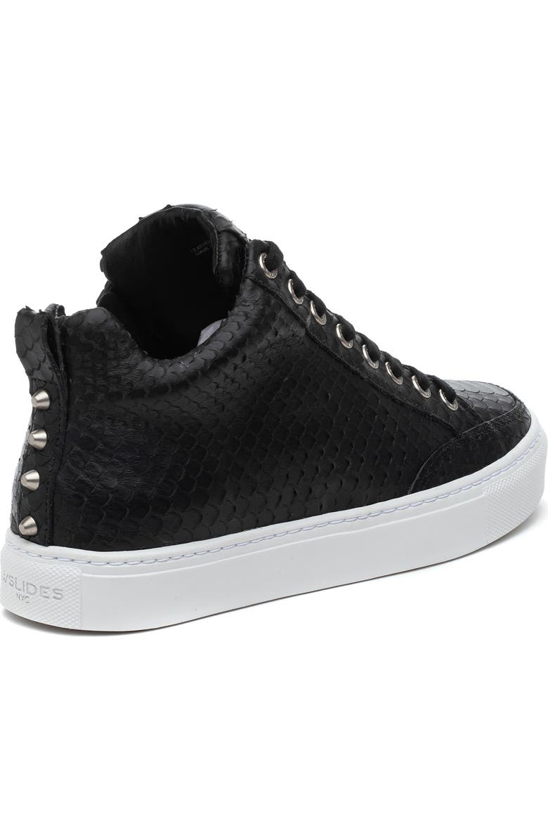 JSlides Leesa Snake Embossed High Top Sneaker, Alternate, color,