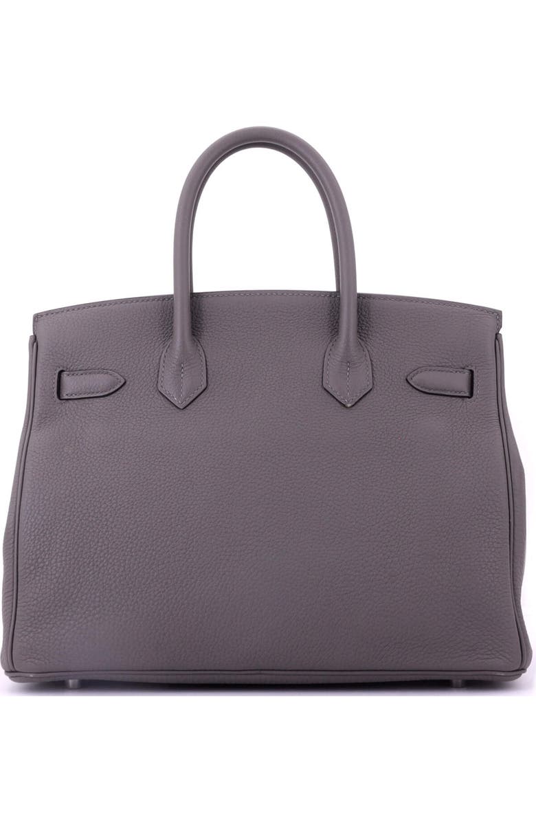 Pre-Owned Hermes Birkin Handbag Grey Togo with Palladium Hardware 30, Alternate, color, Gris Meyer