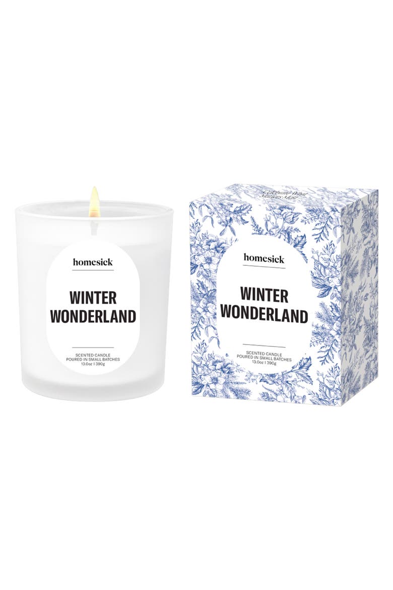Winter Wonderland Candle, Main, color, NO COLOR
