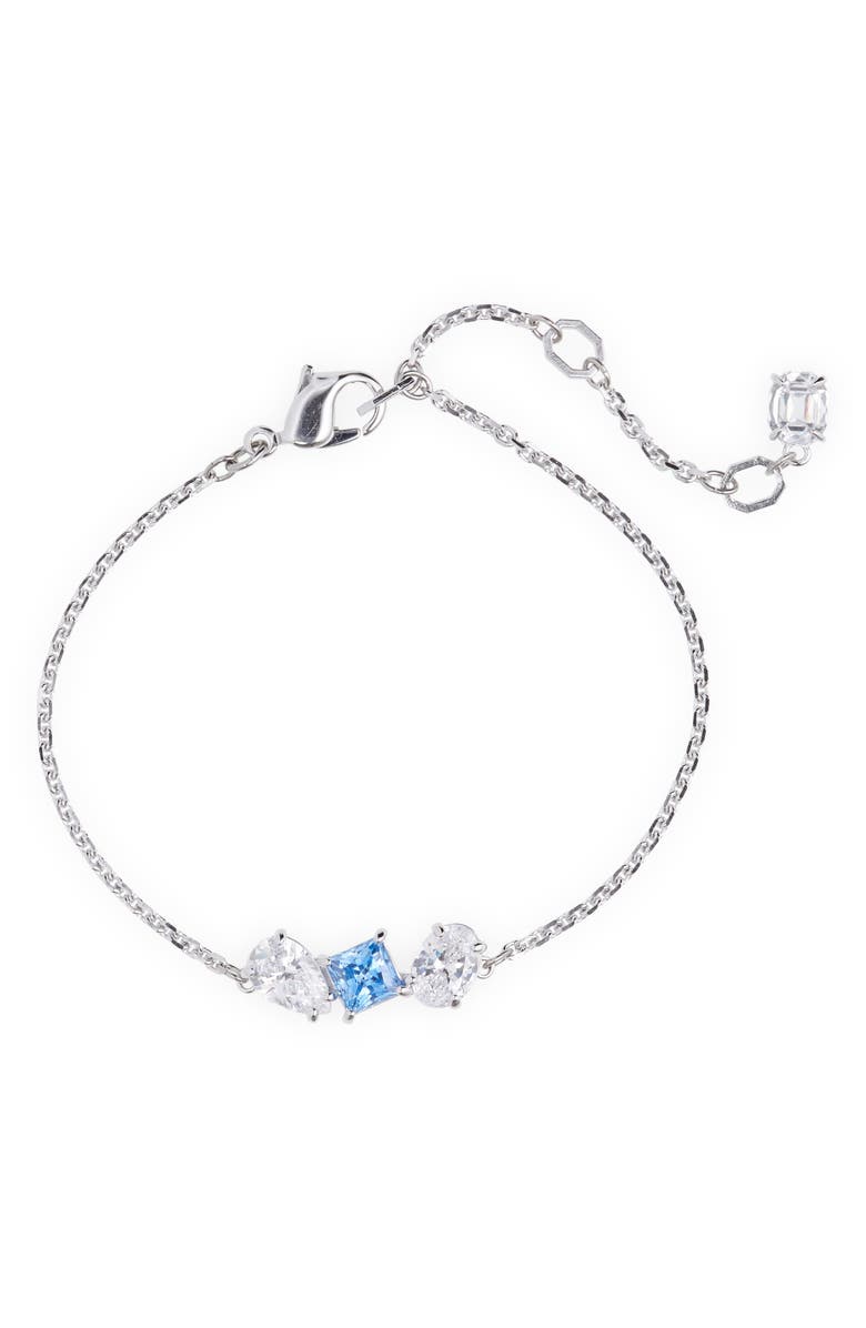 Swarovski Mesmera Bracelet, Main, color, Blue