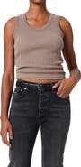 Citizens of Humanity Inez Recycled Cotton Waffle Knit Tank