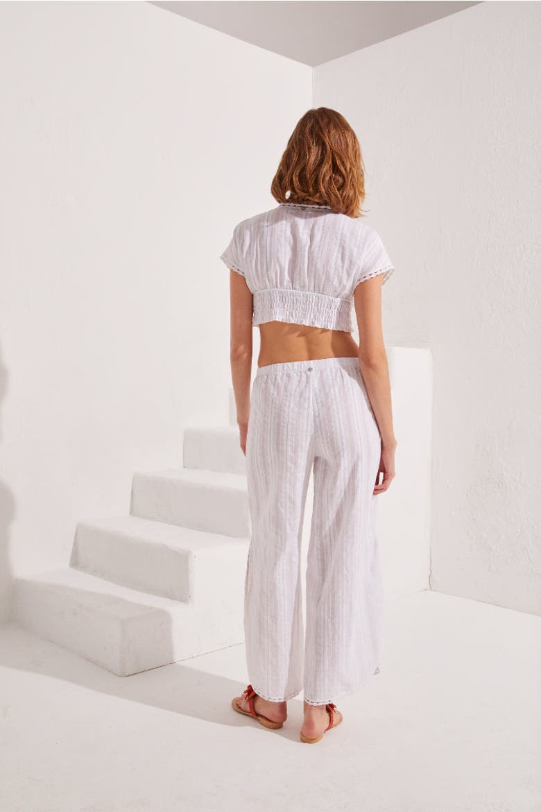Muscha Pants, Alternate, color, White