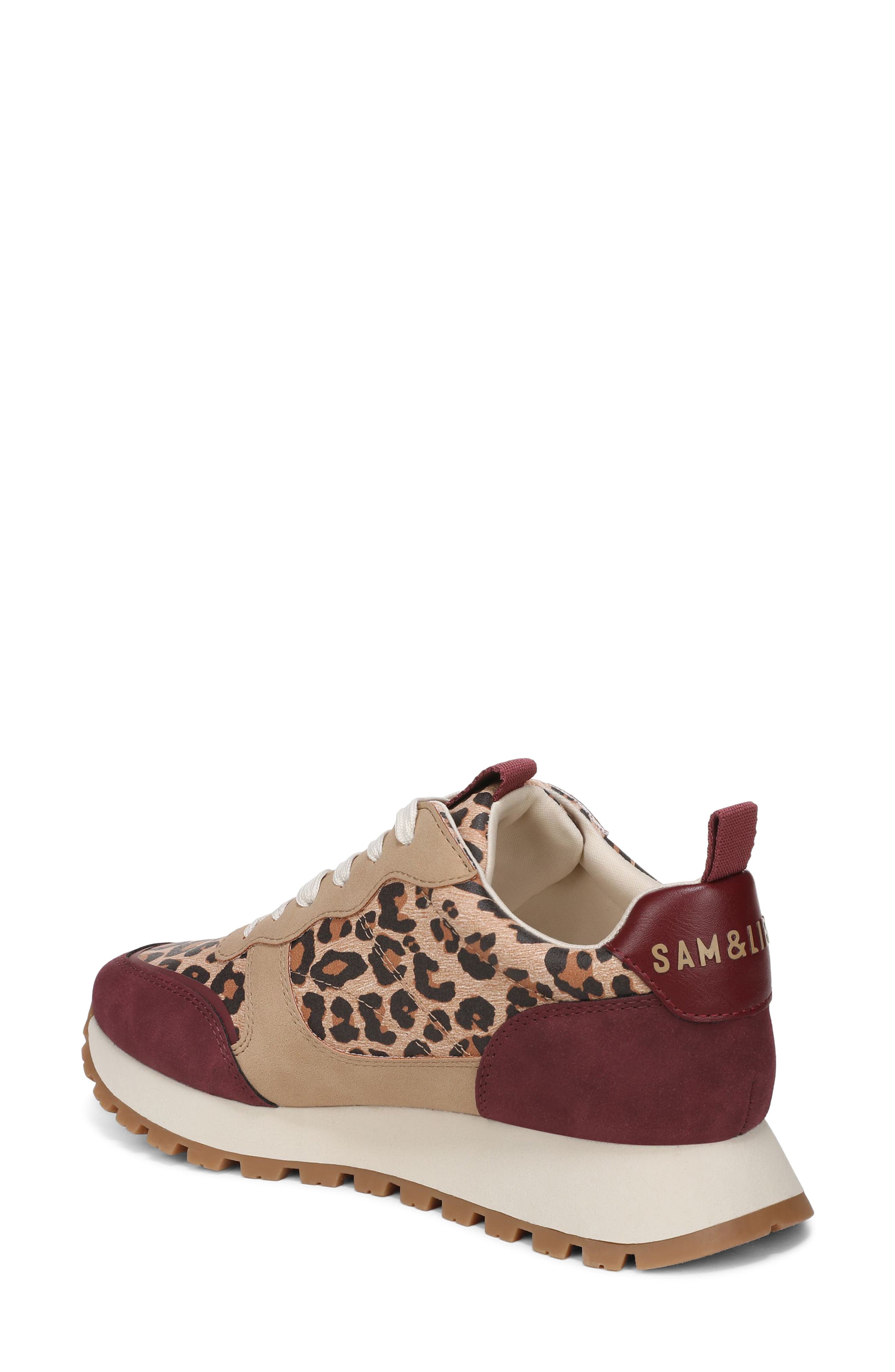 SAM & LIBBY Randal Sneaker, Alternate, color, Leopard Multi