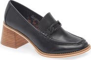 KORKS Camilla Block Heel Loafer