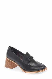 KORKS Camilla Block Heel Loafer