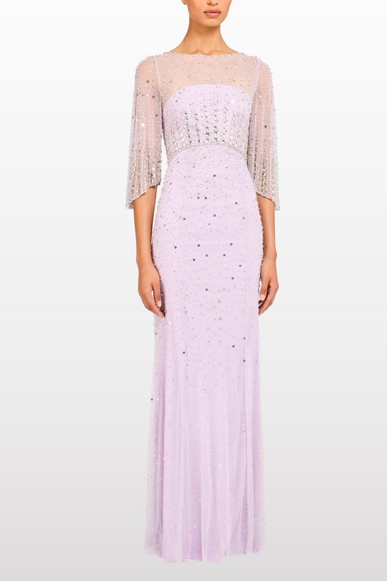 Kiya Maxi Dress, Alternate, color, Lavender