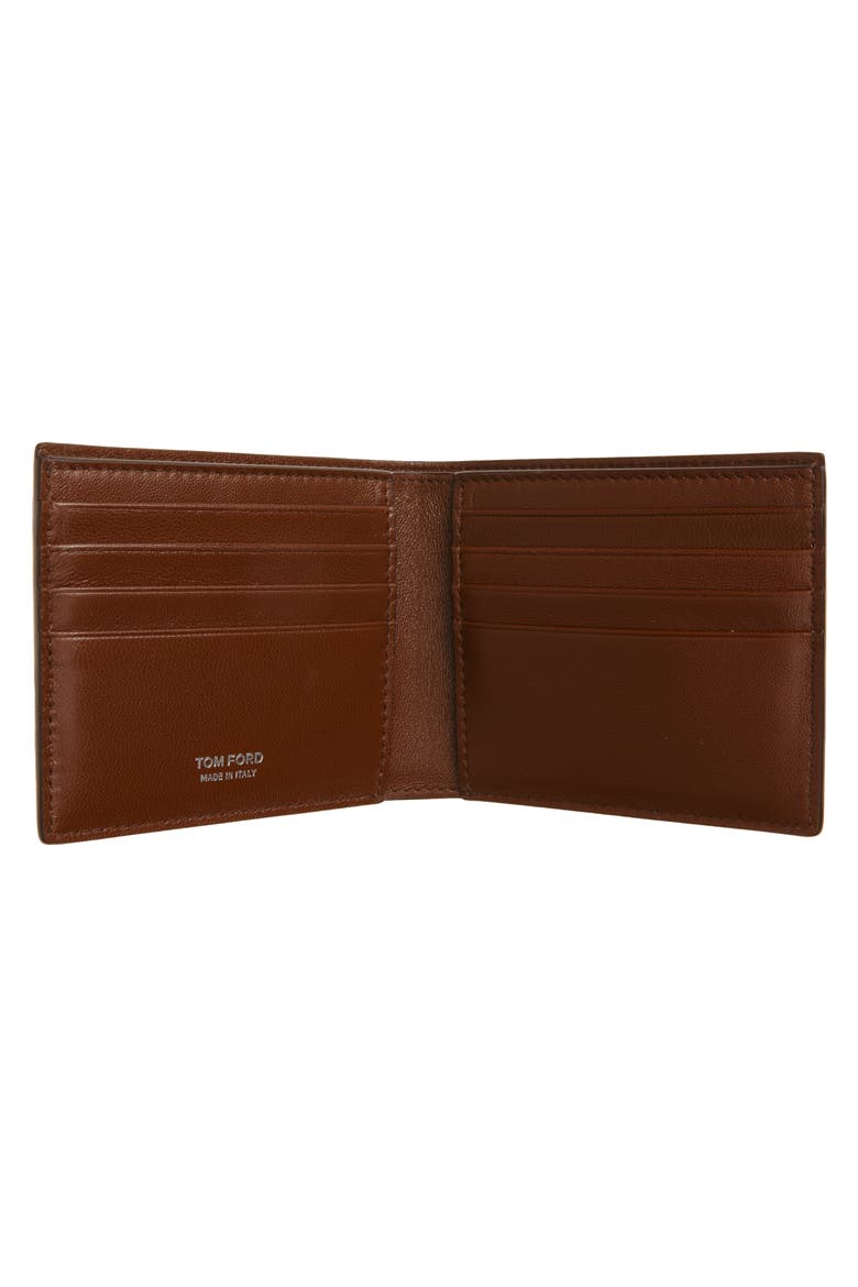 Embossed Classic Bifold Wallet, Alternate, color, CARAMEL
