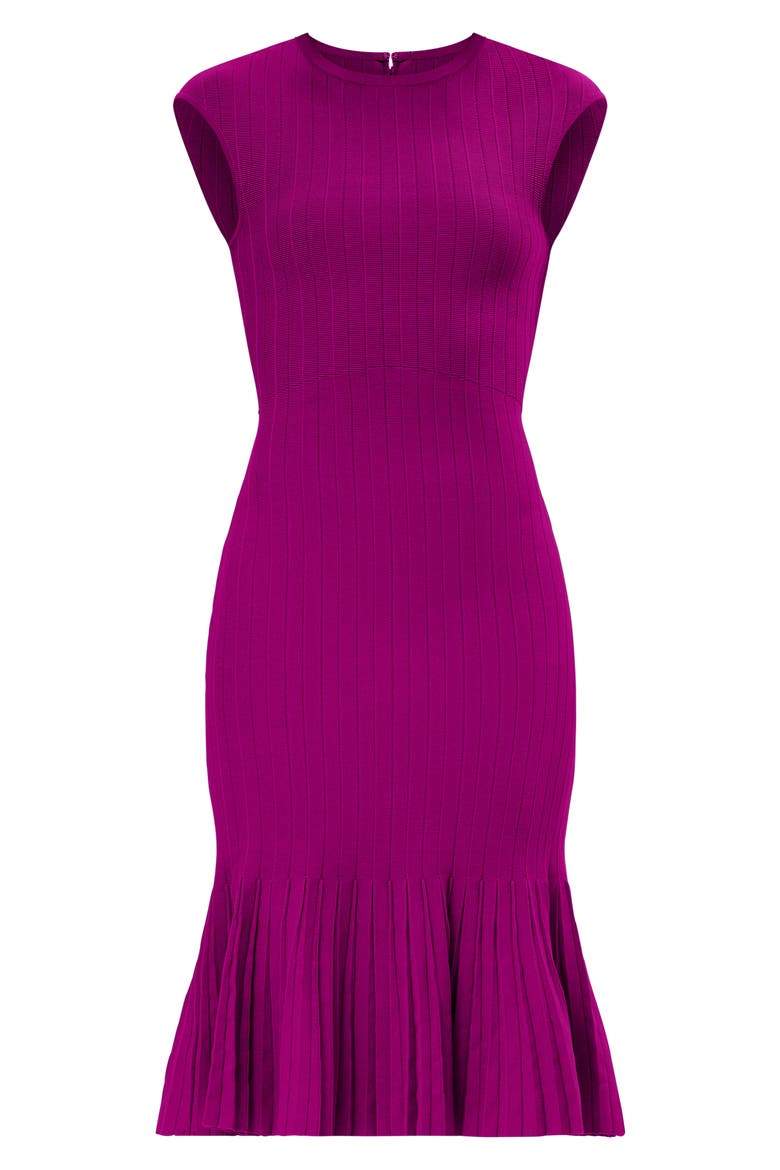 The Bridget Fit & Flare Dress, Alternate, color, VERBENA
