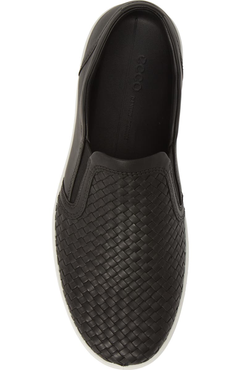 ECCO Soft 7 Plaited Slip-On Sneaker, Alternate, color,