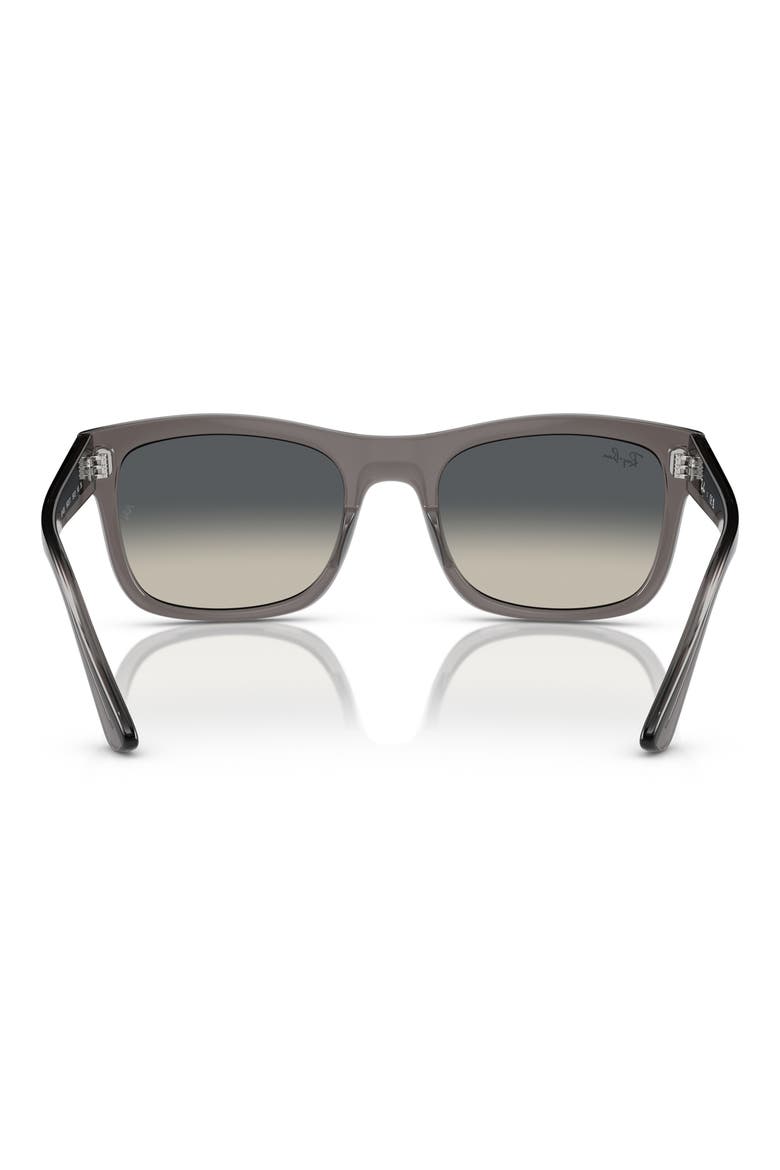 56mm Gradient Square Sunglasses, Alternate, color, GREY FLASH