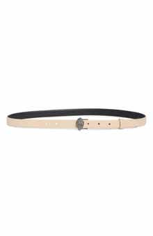 Kurt Geiger London Eagle Buckle Leather Belt