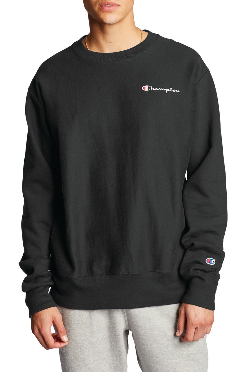 Champion Reverse Weave<sup>®</sup> Crewneck Sweatshirt, Main, color, 