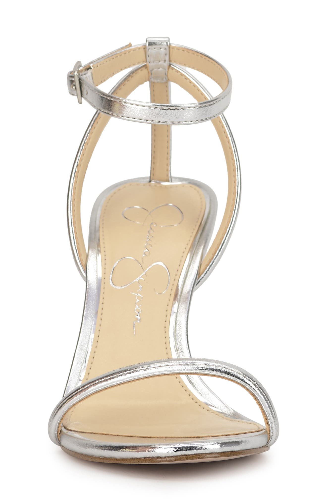 Jessica Simpson Baharia Sandal, Alternate, color, Silver