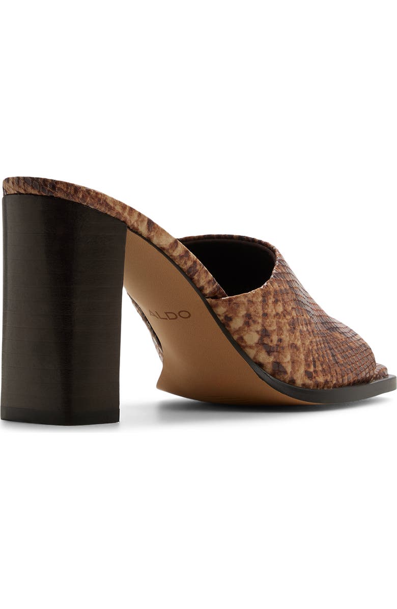 ALDO Sophia Slide Sandal, Alternate, color, Brown Multi