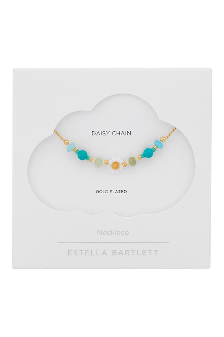 Daisy Chain Necklace, Alternate, color, GOLD