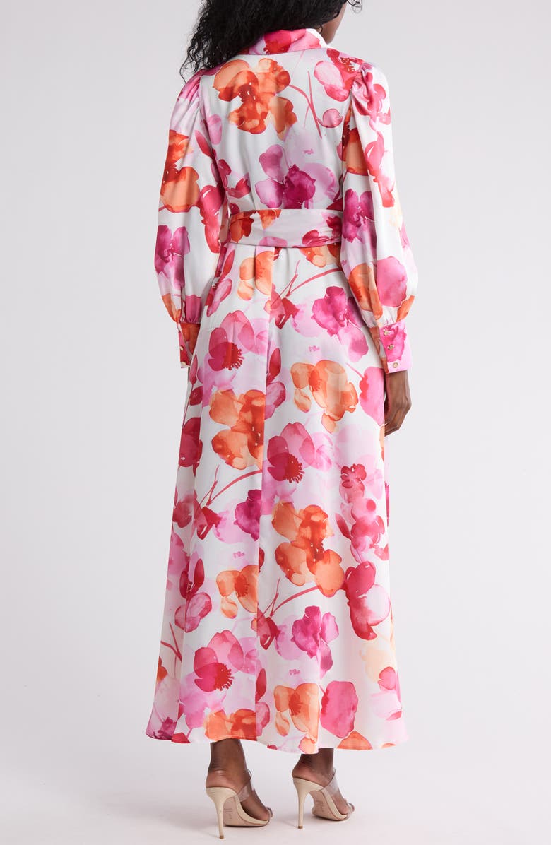 BY DESIGN Rebel Twill Maxi Dress, Alternate, color, Lorelai Flower