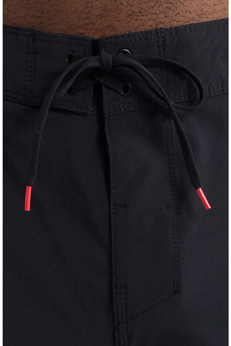 Cordura Airtex Pro Hawaii Camo Water Repellent Board Shorts, Alternate, color, BLACK MULTI