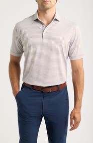 Peter Millar Brooks Stripe Summer Comfort Performance Jersey Polo