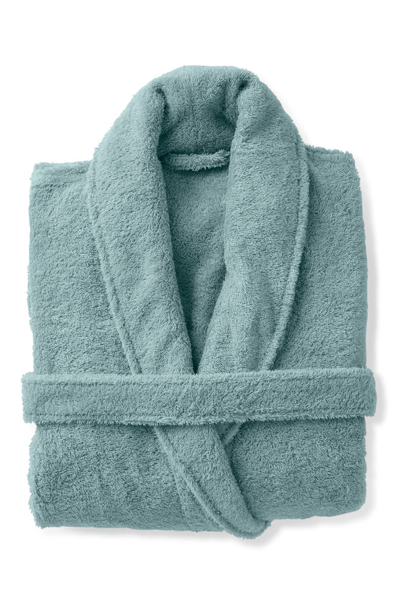 Gender Inclusive Cloud Loom™ Organic Cotton Robe, Alternate, color, PACIFIC BLUE