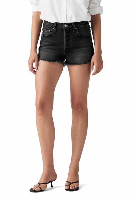 Levi's 501® Original High Waist Denim Cutoff Shorts