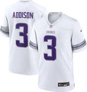 Nike Men's Nike Jordan Addison White Minnesota Vikings Alternate Game Player Jersey