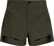 Coperni Technical Tailored Wool Blend Shorts
