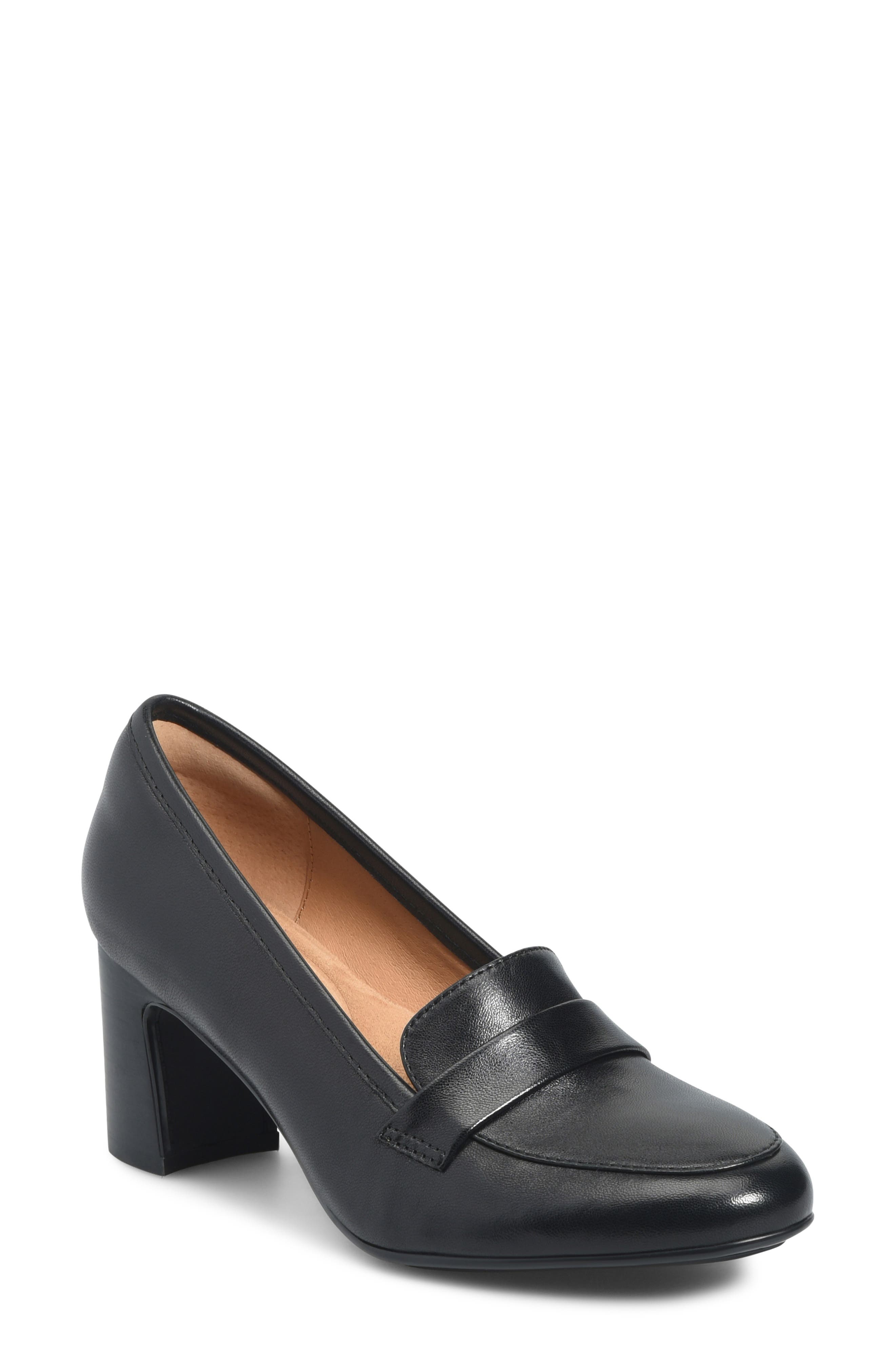 Söfft Amsterdam Loafer Pump, Main, color, Black