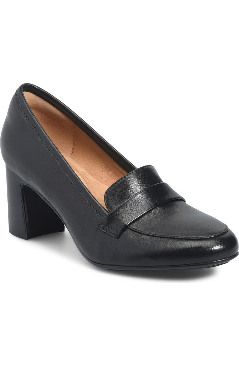 Söfft Amsterdam Loafer Pump, Main, color, Black