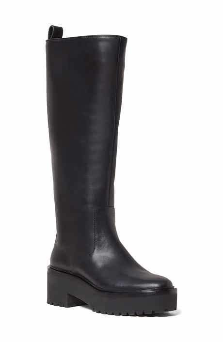 Loeffler Randall Carlee Lug Sole Combat Boot