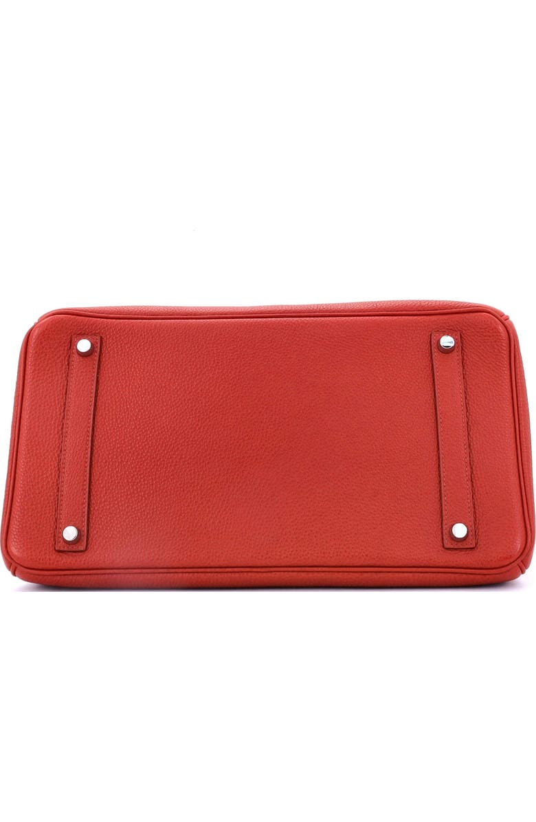 Pre-Owned Hermes Birkin Handbag Red Togo with Palladium Hardware 35, Alternate, color, Rouge Vif