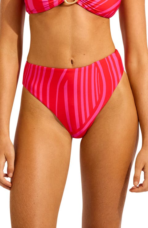 High Waist Bikini Bottoms