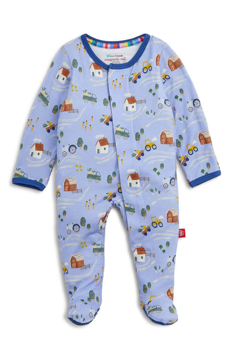 Farm to Cradle Magnetic Footie, Main, color, FMTCR