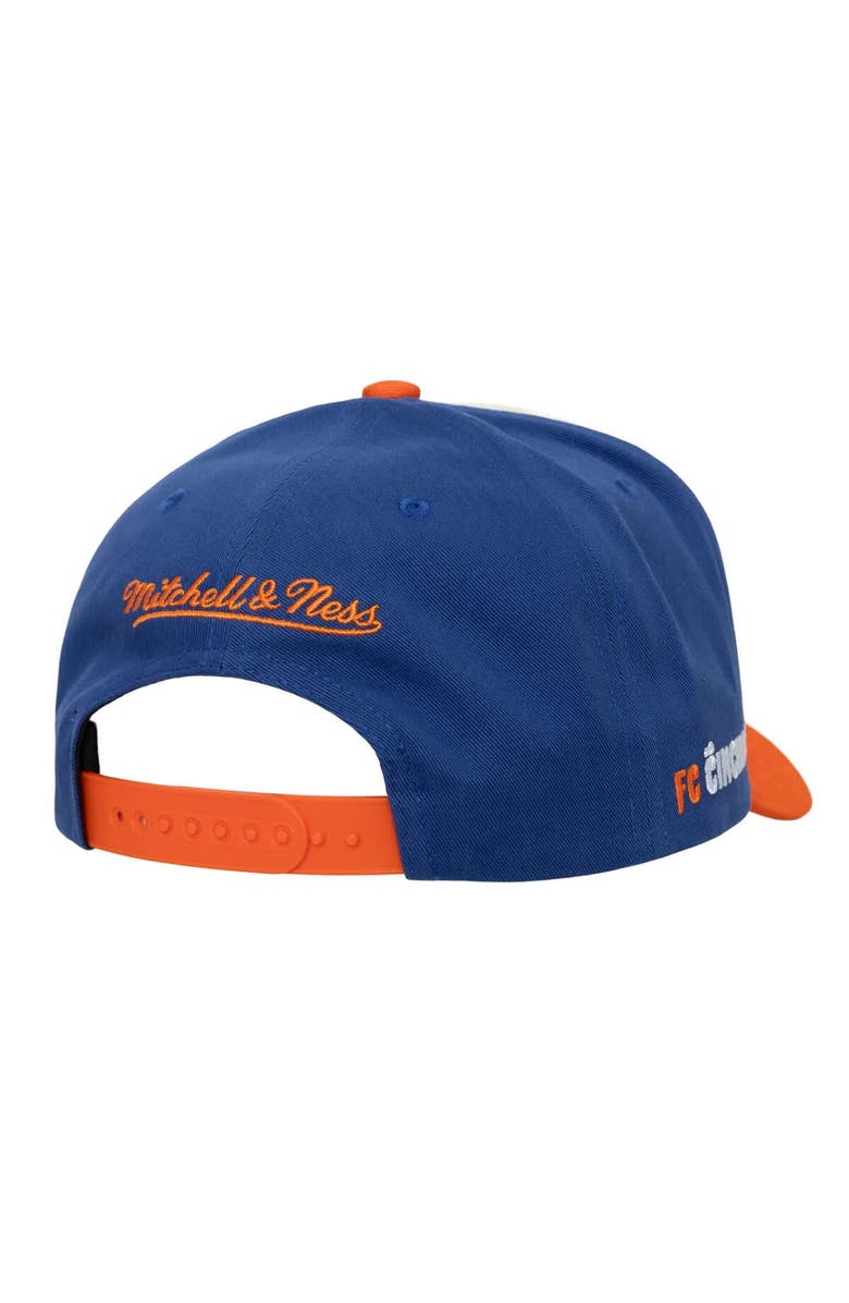 Mitchell & Ness Men's Mitchell & Ness Cream FC Cincinnati Brushed Off Pro Crown Snapback Hat, Alternate, color, Cream