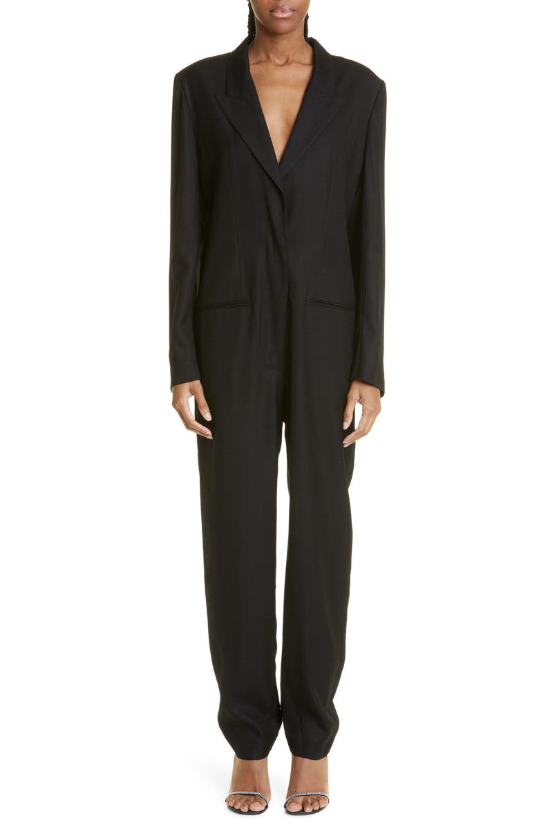 Stella McCartney Tailored Long Sleeve Jumpsuit, Main, color,