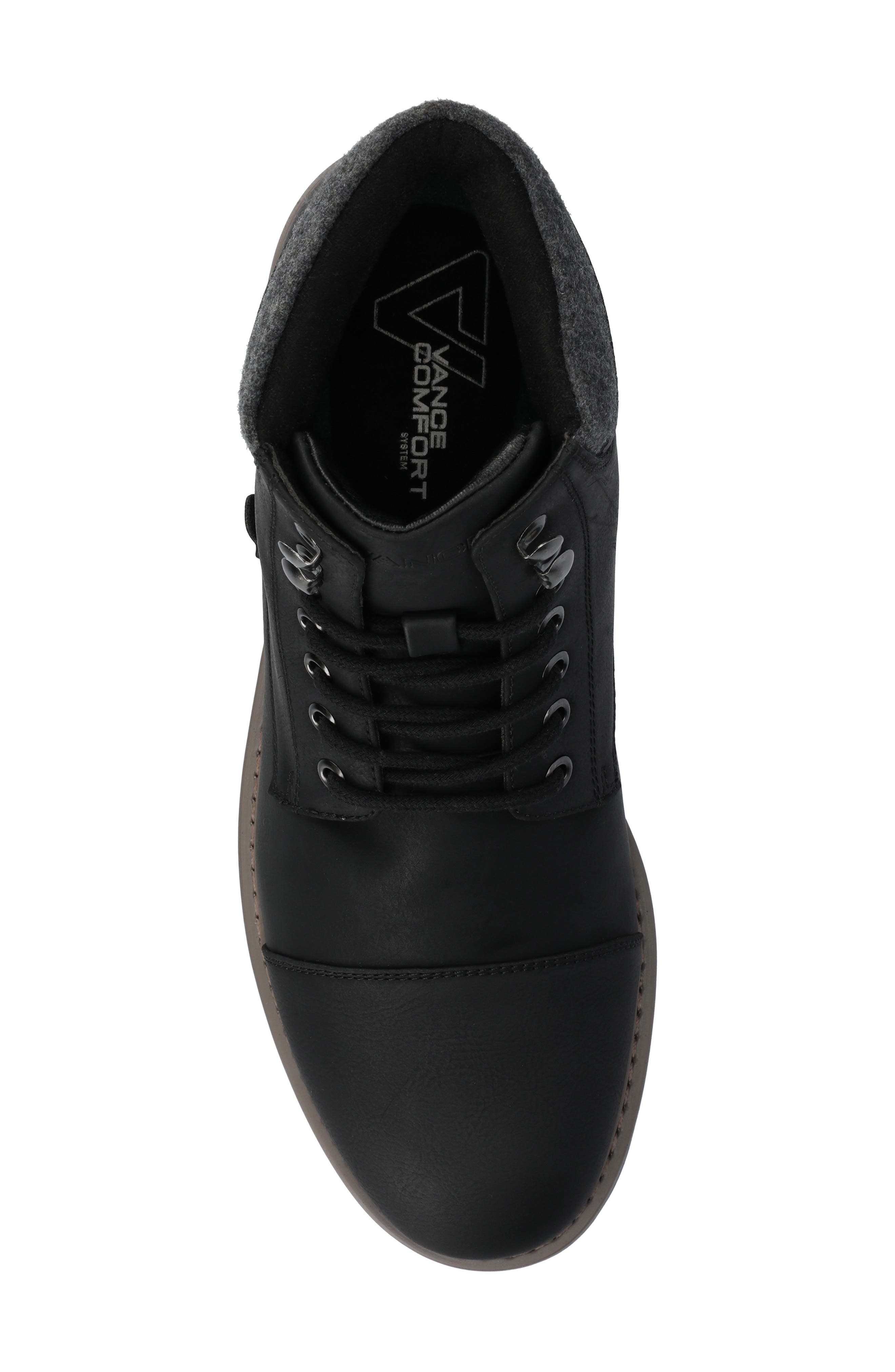 VANCE CO Yukkon Lace-Up Boot, Alternate, color, Black