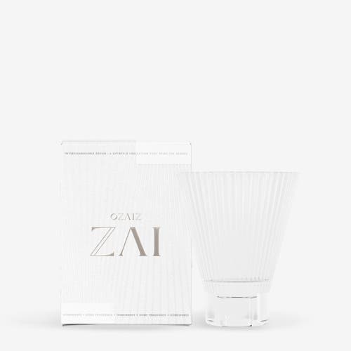 Ozaiz Zai Glass Tumbler In Transparent