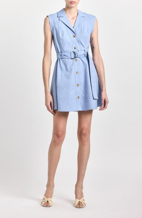 Lya Belted Shirtdress