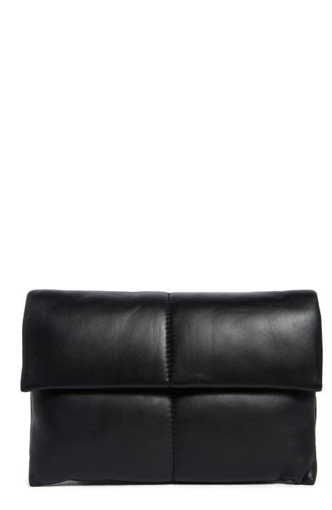 Ezra Logo Strap Leather Crossbody Bag