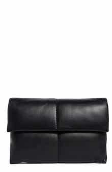 AllSaints Ezra Logo Strap Leather Crossbody Bag