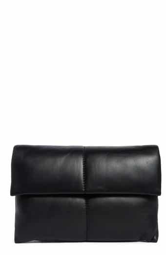 AllSaints Ezra Logo Strap Leather Crossbody Bag