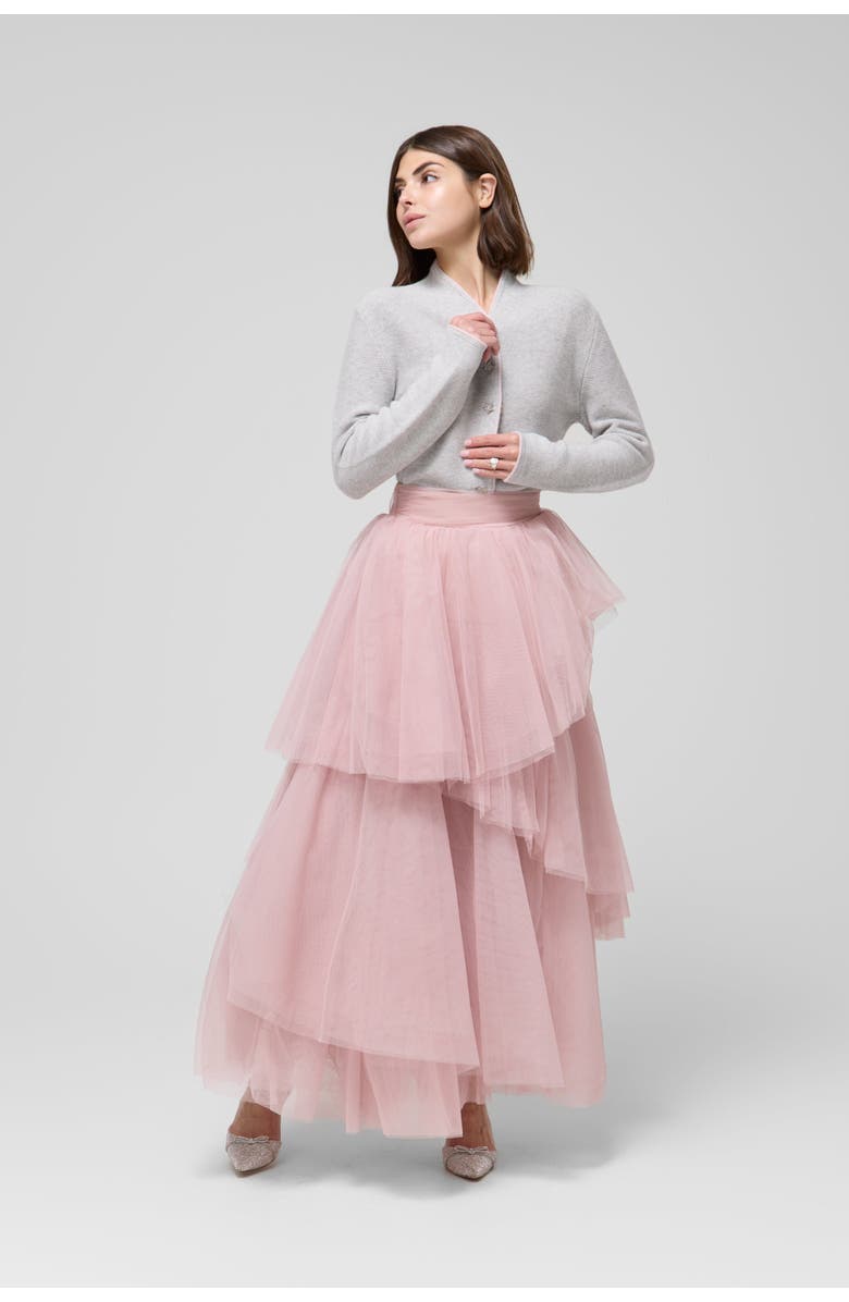 Le Fafo Lolia Skirt, Alternate, color, Light Pink
