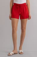 KUT from the Kloth Katana Drawstring Linen Blend Shorts