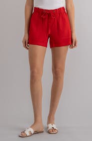 KUT from the Kloth Katana Drawstring Linen Blend Shorts