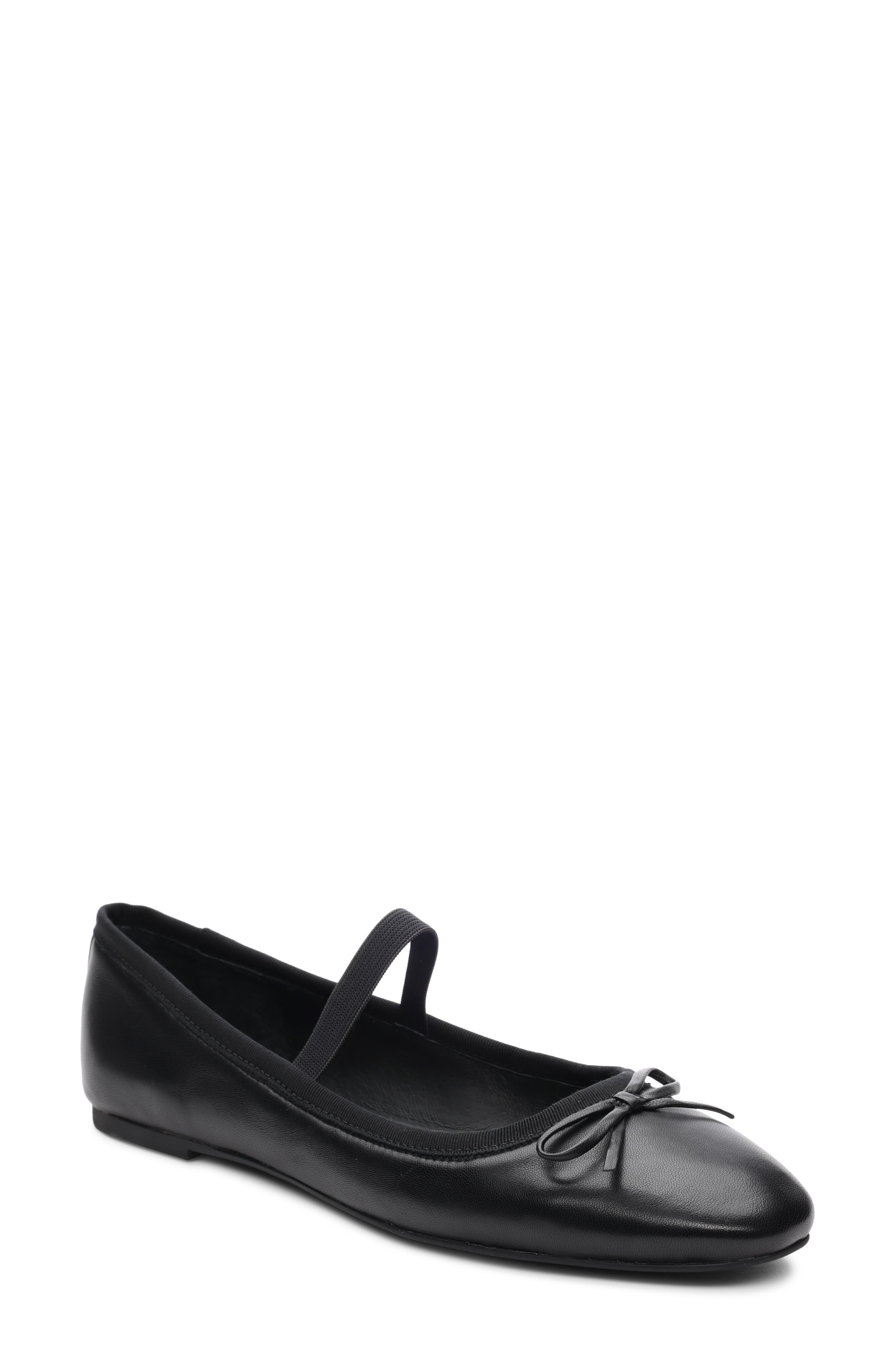 Sanctuary Facile Mary Jane Flat, Main, color, Black