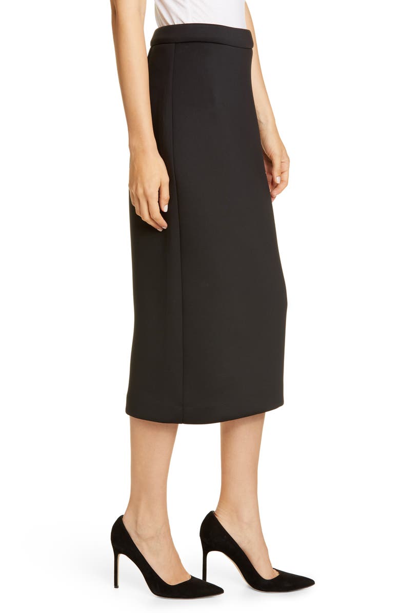 Badgley Mischka Collection Badgley Mischka Scuba Knit Pencil Skirt, Alternate, color, 