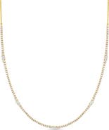 Bony Levy 18K Gold Audrey Diamond Tennis Necklace
