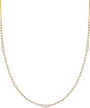 Bony Levy 18K Gold Audrey Diamond Tennis Necklace