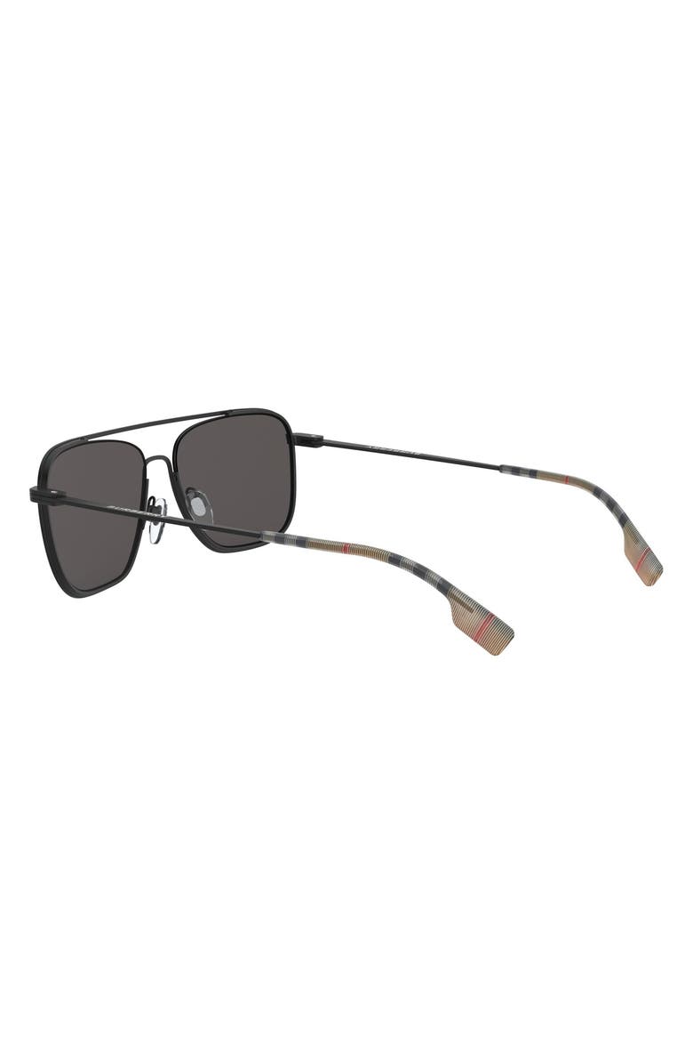 Burberry 59mm Flight Square Sunglasses, Alternate, color, 