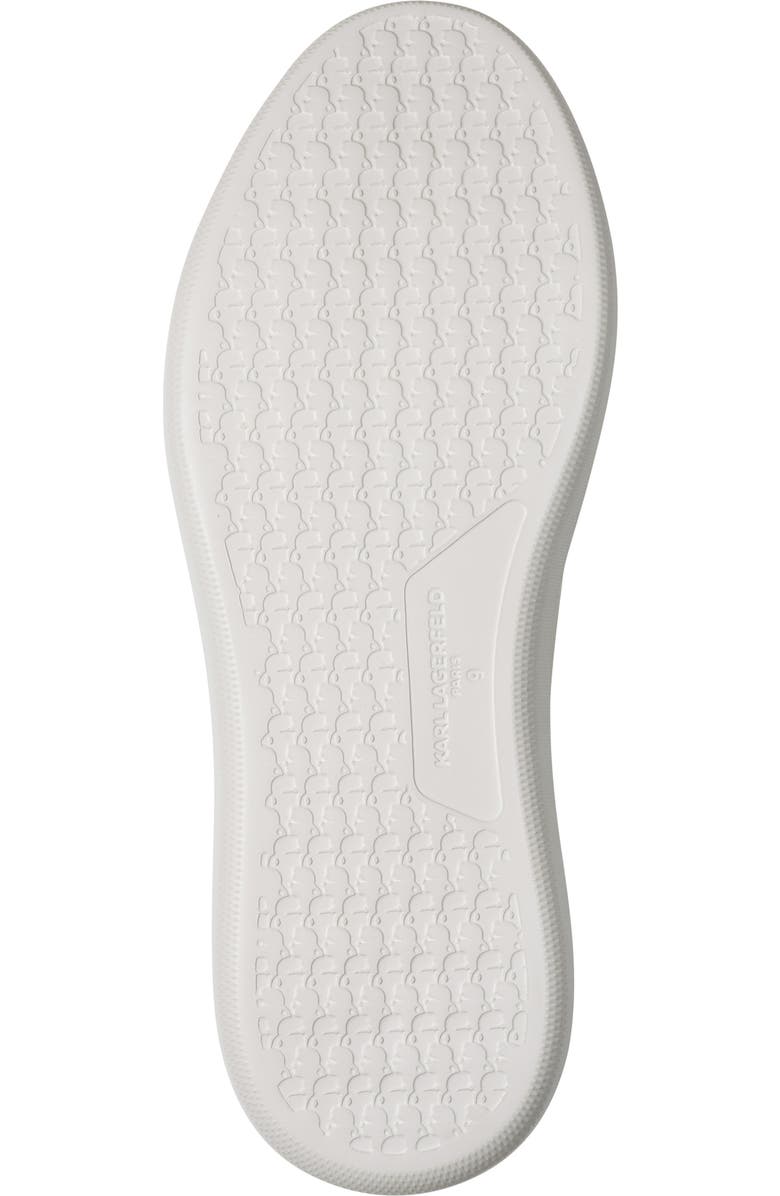 KARL LAGERFELD PARIS Side Logo Plate Sneaker, Alternate, color, Cement