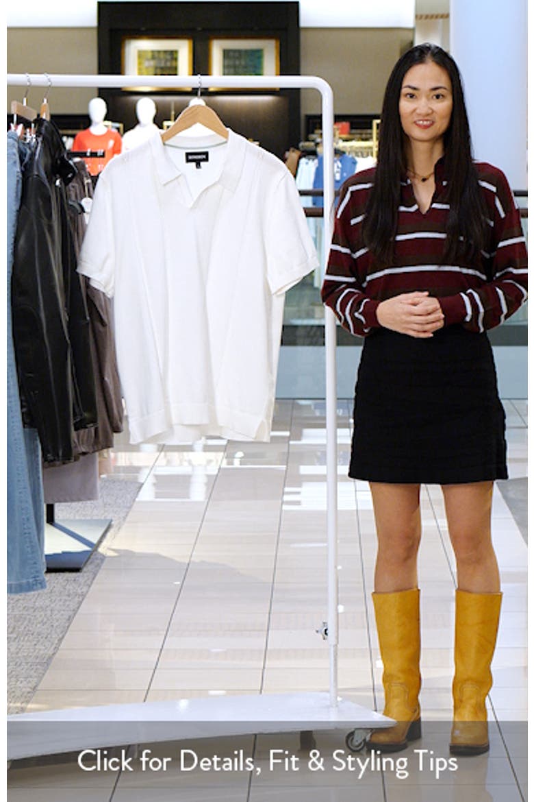 Hudson Cotton Polo Sweater video